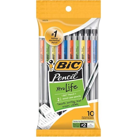 Bic Bic USA BICMPP101-3 0.7 mm Mechanical Pencils - 10 Per Pack - Pack of 3 BICMPP101-3